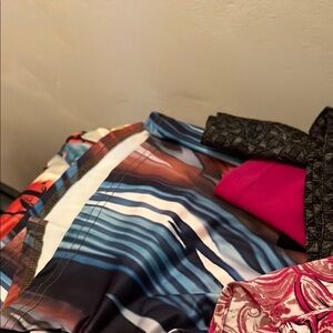 Chic Multicolor Striped Dress